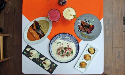 Sabores típicos de Puebla al sur de la ciudad