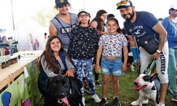 De fiesta peludos de cuatro patas