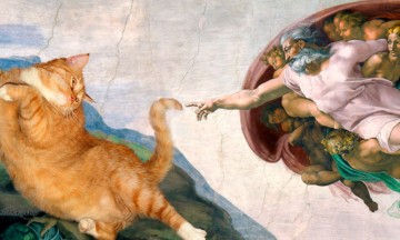 Gatos en el arte