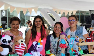 Realizan exhibición de bazar