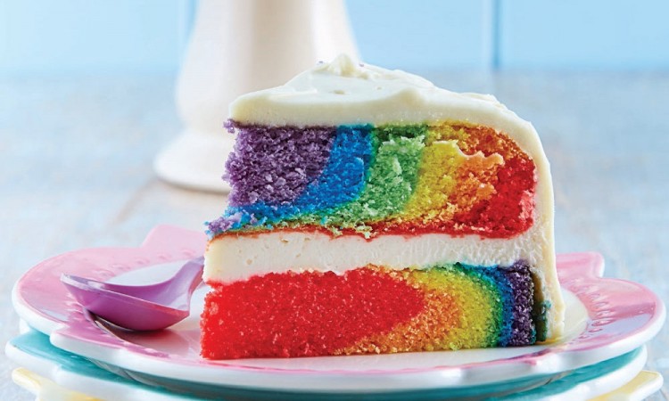 Aprende cómo hacer pastel arcoíris