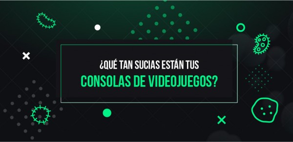 ¡Alerta! Las bacterias muy presentes en las consolas