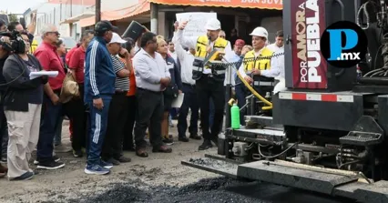 Armenta promete erradicar baches con la intervenci&oacute;n de 28 mil calles en Puebla este a&ntilde;o