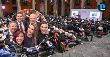 Armenta y mandatarixs de la 4T respalda a Sheinbaum tras su segundo a&ntilde;o de gobierno