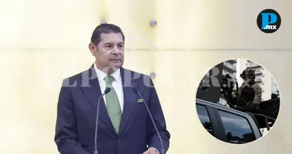 El gobernador destaca captura de &ldquo;El Amarillo&rdquo; y niega impunidad en Puebla