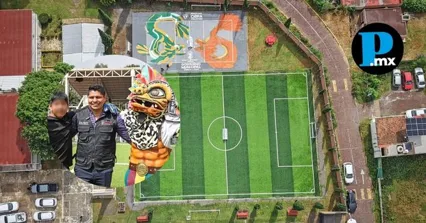 Invierten 1.7 MDP en infraestructura deportiva para secundaria de Sanctorum