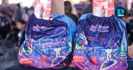 M&aacute;s de 9 mil estudiantes reciben &uacute;tiles escolares en San Andr&eacute;s Cholula