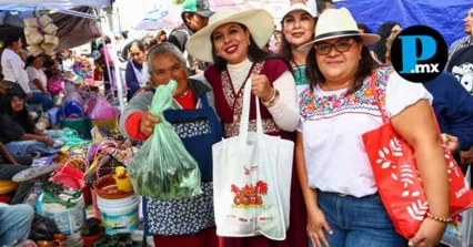 Re&uacute;ne el tradicional Trueque a m&aacute;s de 100 mil visitantes en San Pedro Cholula