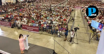 Destaca Claudia Sheinbaum inversi&oacute;n de 17 mil mdp en Yucat&aacute;n y anuncia 244 nuevos consultorios