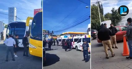 SMT detiene unidades de Palalia&rsquo;s y choferes bloquean Oro y ERCO