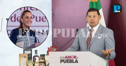 Sheinbaum regresar&aacute; a Puebla para presentar su segundo informe: Armenta
