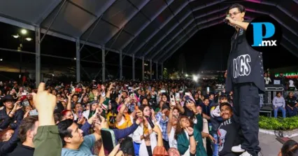 Abarrotan la Plaza de la Concordia para el Grito de Independencia y cierre de feria en San Pedro Cholula