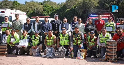Cuautlancingo equipa a Protecci&oacute;n Civil para atender emergencias