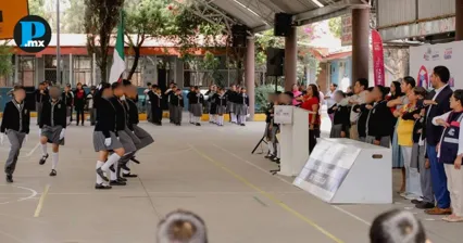 Cholula apoya infraestructura de primaria en San Bernardino Tlaxcalancingo