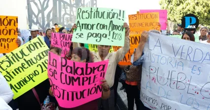 Pobladores de San Francisco Totimehuacan exigen municipalizaci&oacute;n de la junta auxiliar