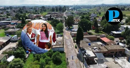Rehabilitan con concreto hidr&aacute;ulico calles en Momoxpan y Cuachayotla tras a&ntilde;os de rezago