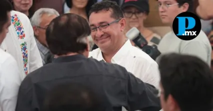 En 2027 Puebla tendr&aacute; una diputaci&oacute;n migrante, destaca Pavel Gaspar en su informe legislativo