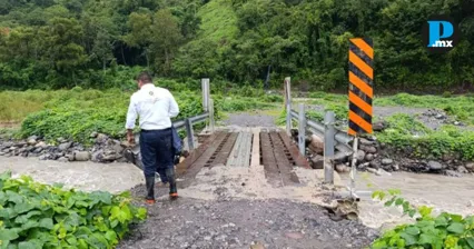 Atienden desbordamiento del R&iacute;o San Marcos en Tlacuilotepec
