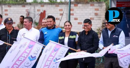 Con concreto hidr&aacute;ulico, adoqu&iacute;n y reordenamiento, San Andr&eacute;s Cholula renueva tres vialidades