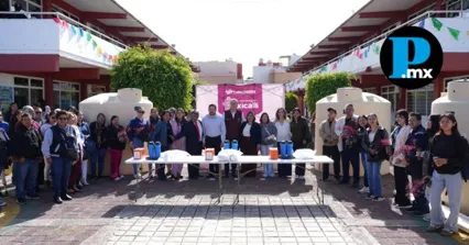Reducir&aacute;n gasto en pipas de agua en escuelas de Puebla mediante captaci&oacute;n pluvial