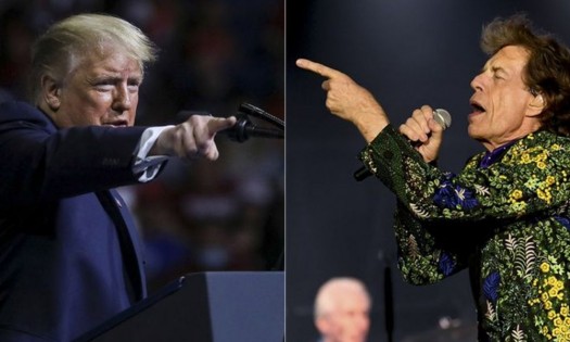 Donald Trump en problemas legales con  Los Rolling Stones  