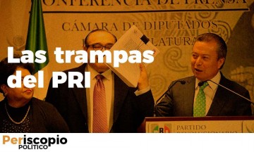 Trampa y perdón, las mañas del PRI