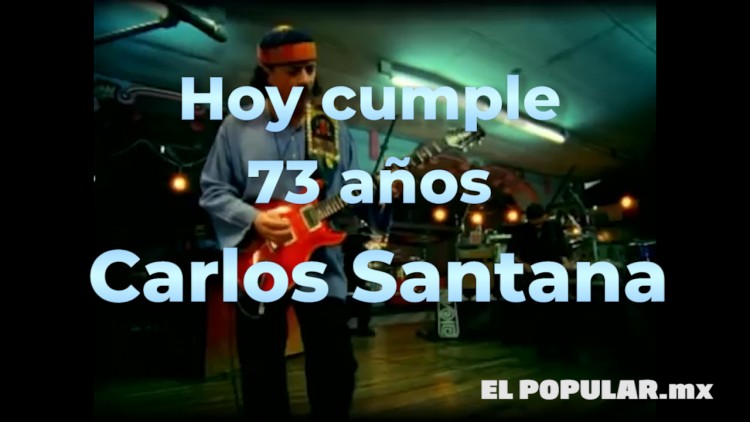 Carlos Santana cumple 73 años de crear acordes mágicos