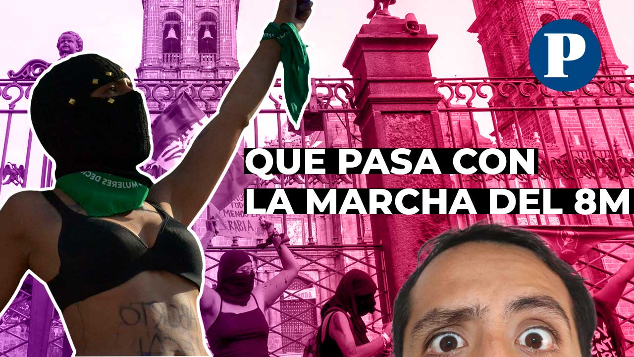 Por qué la Marcha del #8M​ fue tan polémica en Puebla