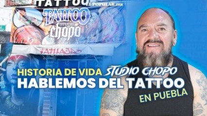 #Enentrevista con El Gusano, el reto de ser tatuador en Puebla