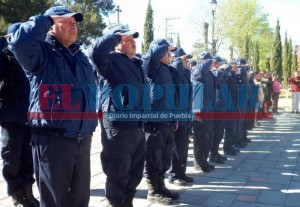 Arrancan litigio contra municipio de Nopalucan polícías despedidos por discapacidad y obesidad.