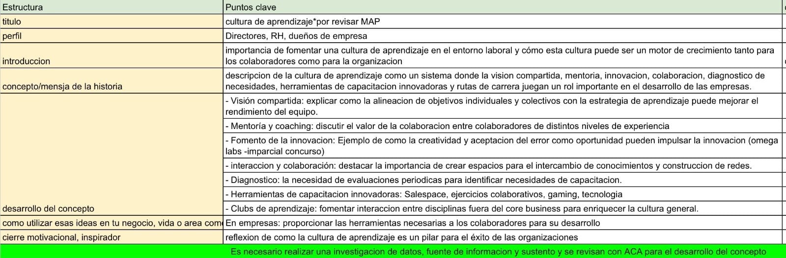 cultura de aprendizaje