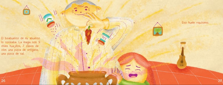 libro ¿Qué estas cocinando, abue?