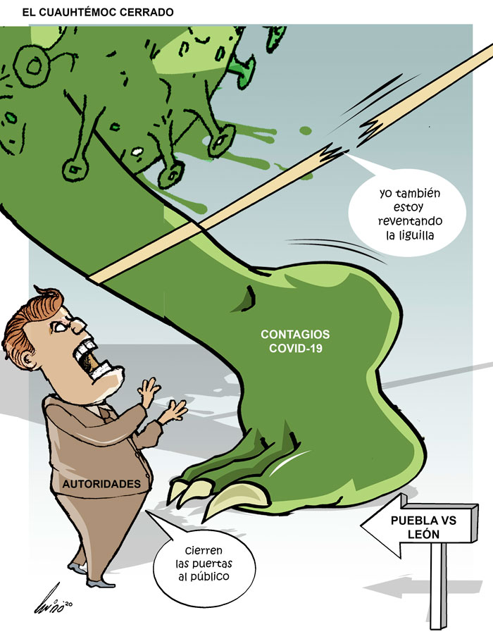 El Cuauhtémoc cerrado