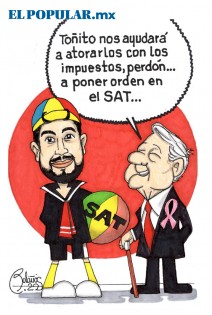 Toñito, el nuevo titular del SAT