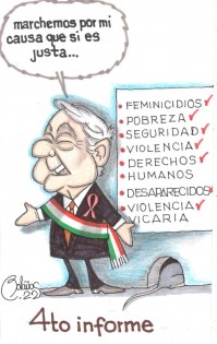 AMLO prefiere marchar por su aniversario que por causas justas