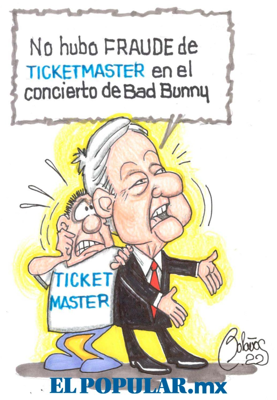 AMLO encubre al monopolio de Ticketmaster