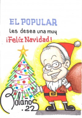 Pepe Bolaños y El Popular les deseamos una feliz navidad