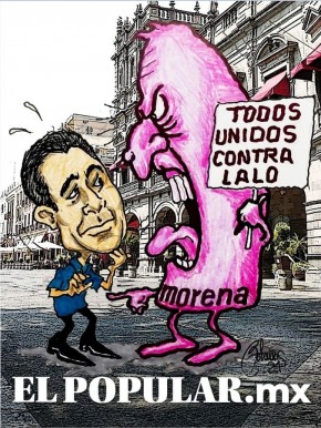 En Morena Puebla abunda la unidad, solo que es contra de Lalo Rivera