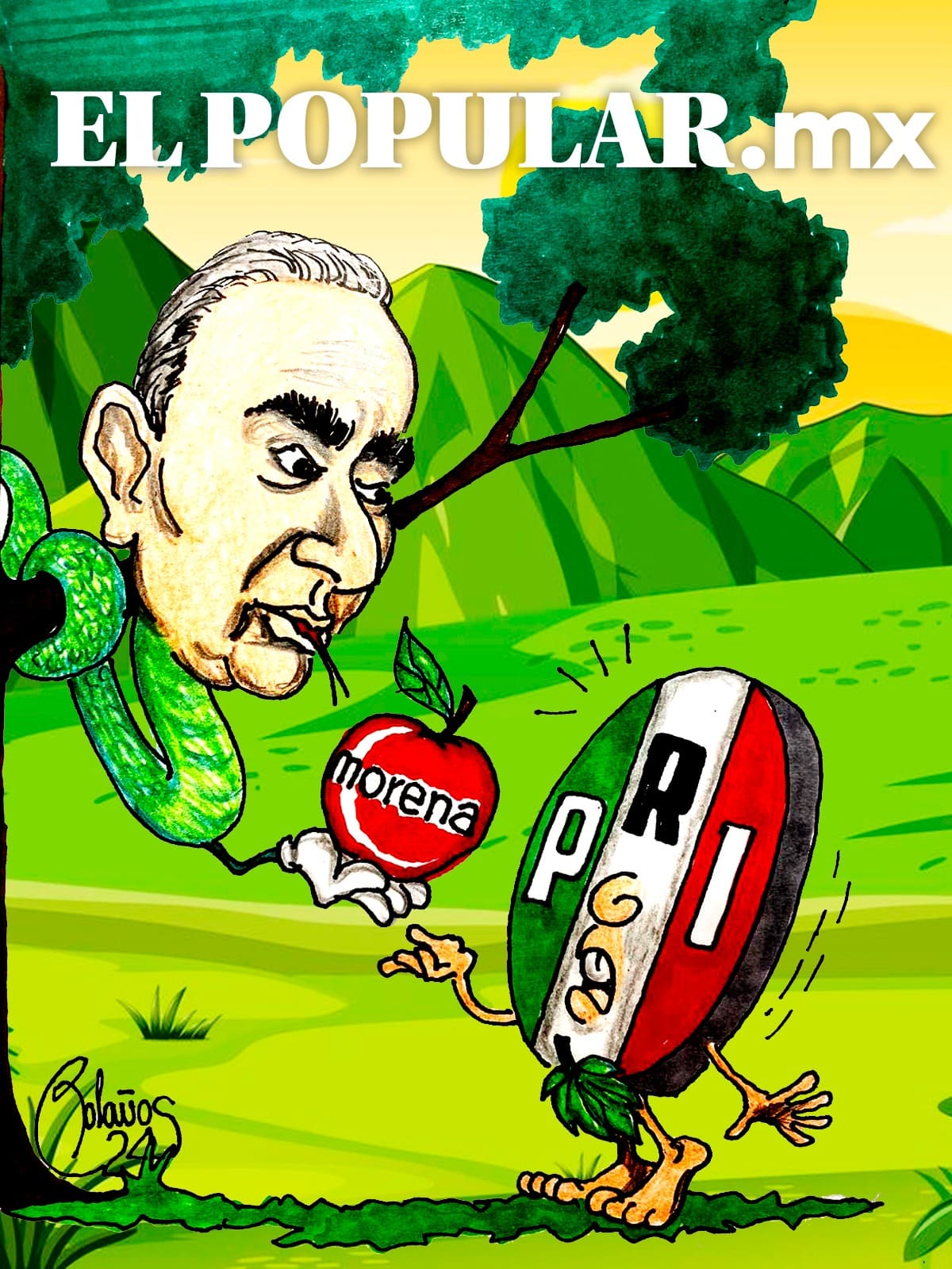 El fruto prohibido de la manzana llamada MORENA