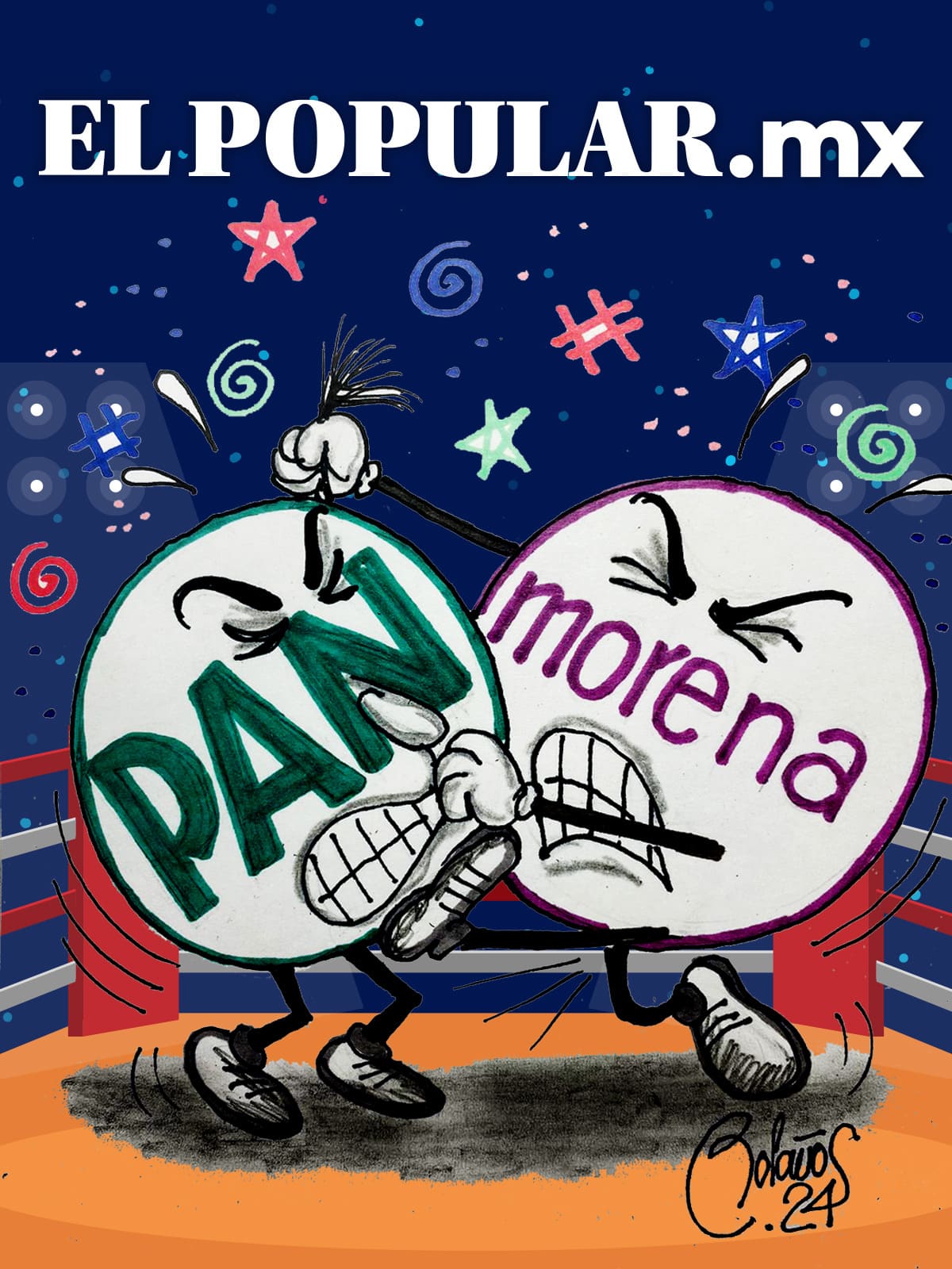 El PAN y MORENA se están dando con todo, y eso que oficialmente la campaña no ha comenzado