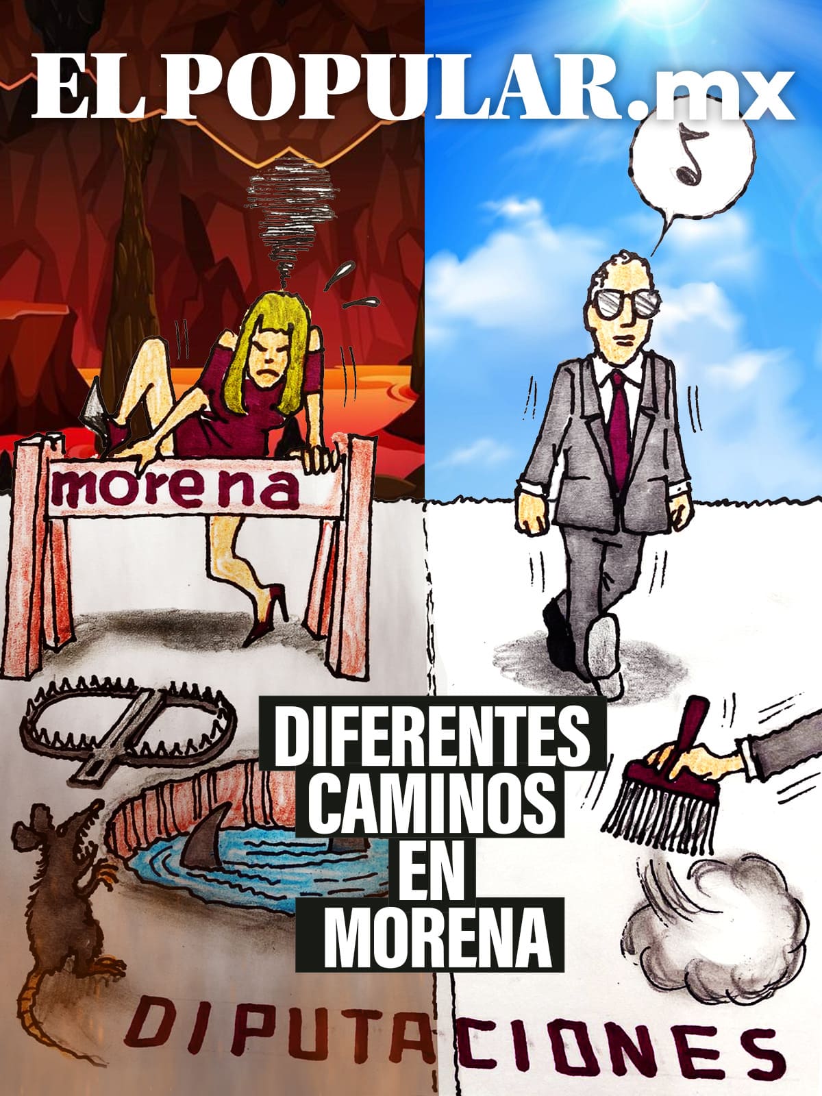 ¿Y la igualdad de Morena?