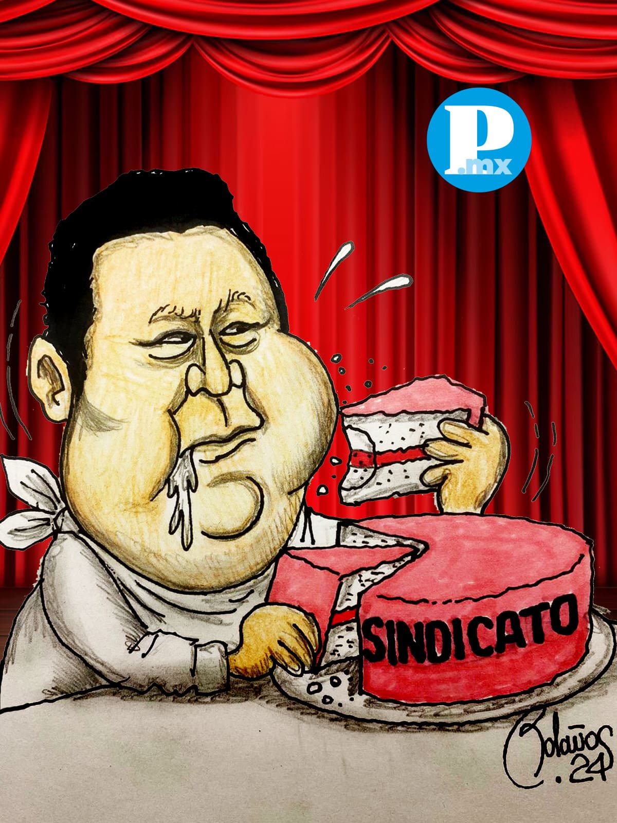 Gonzalo Juárez Méndez está en modo 'Bruce, Bruce, Bruce' y quiere devorarse todo el pastel