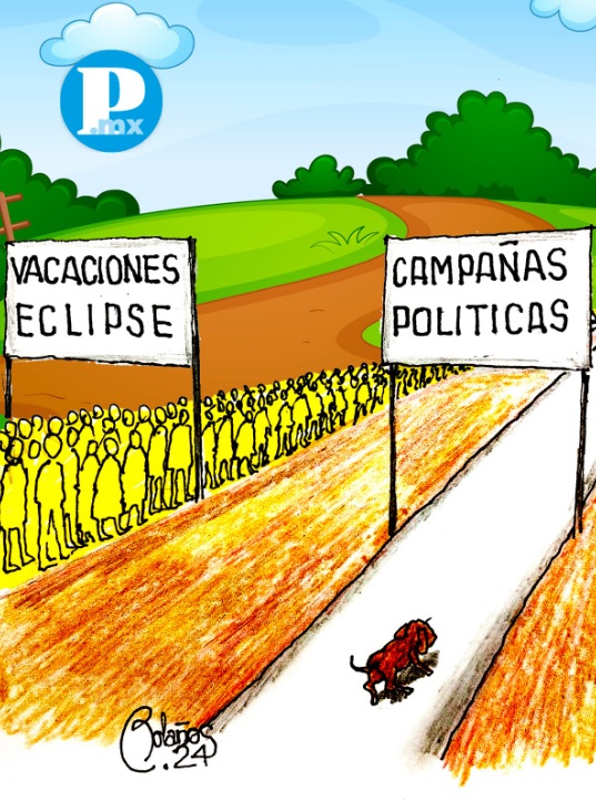 Eclipse y las vacaciones opacan a las campañas políticas