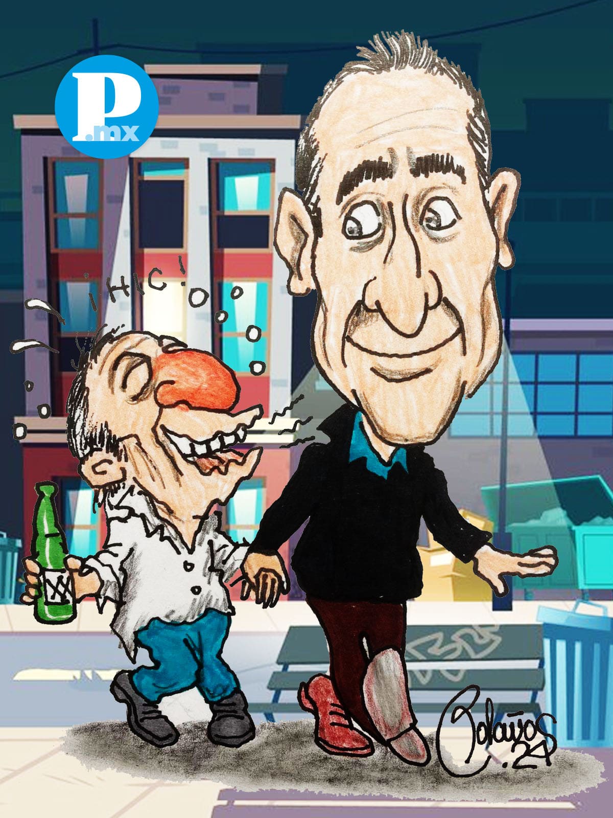¿Los niños y los borrachos siempre dicen la verdad?   Habrá que preguntarle a los panistas qué piensan, ¿o no, Mario Riestra? 