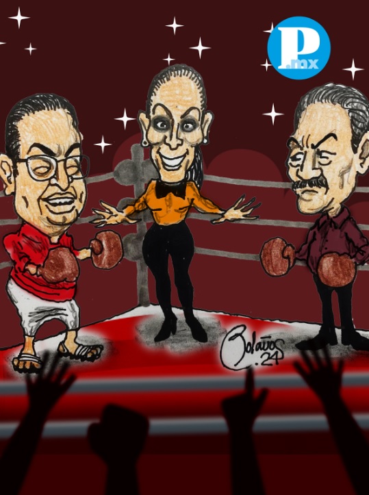 Néstor Camarillo, Sofia Pezzat Said y Ignacio Mier Velazco