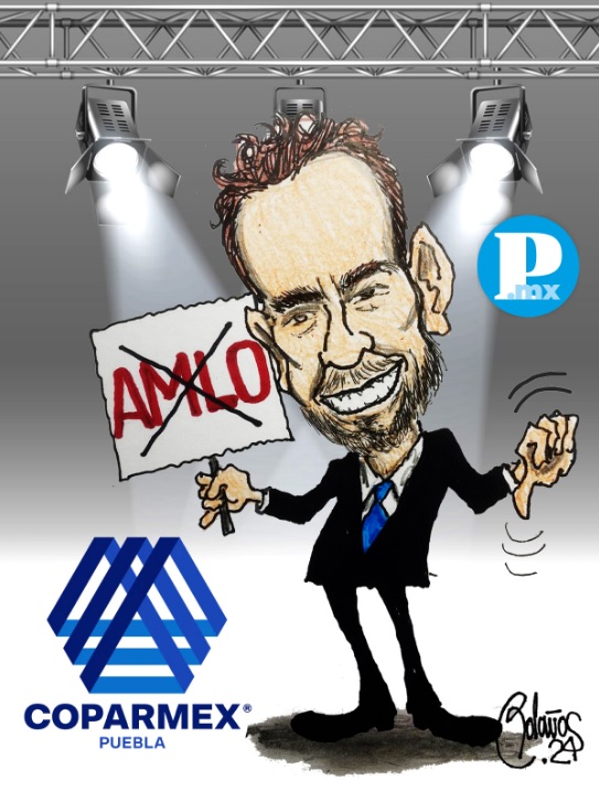 Carlos Loret de Mola pisará Puebla patrocinado por la COPARMEX