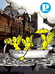 Puebla inundada 