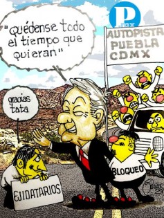 López Obrador dijo que no caerá en chantajes