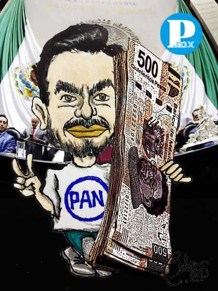 Miguel Yunes dio el beso de Judas. El panista se había pronunciado en contra de la Reforma del Poder Judicial y a la mera hora dio su voto a favor.