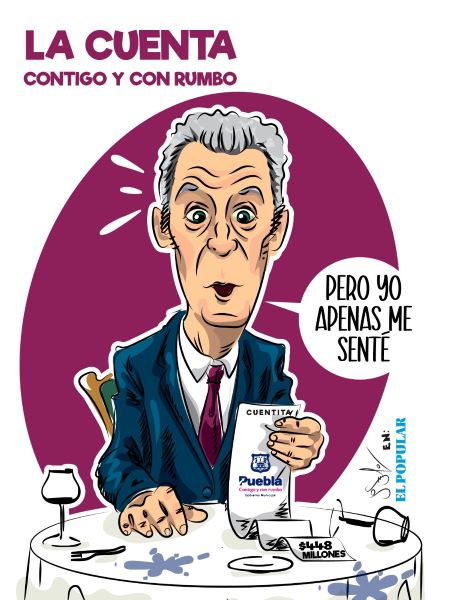 Aún no llega a la presidencia municipal de Puebla y Pepe Chedraui ya heredó unas deudas que no tiene ni Obama.